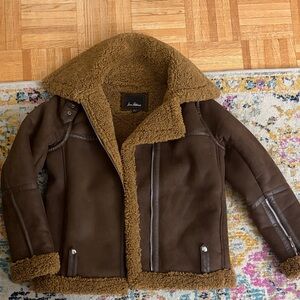 Sam Edelman Tan Shearling Jacket